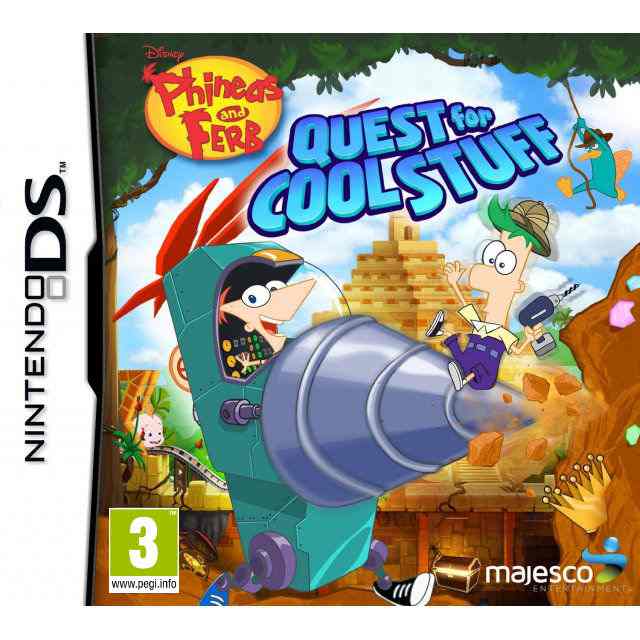 Phineas Ferb Quest For Cool Stuff Nds